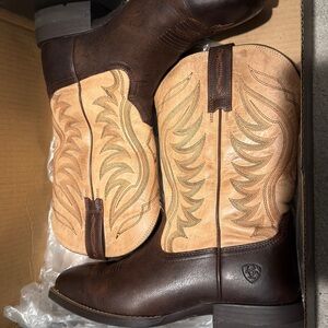 Ariat Dark Brown Leather Boots